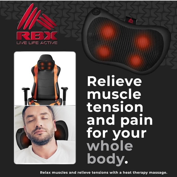 NIB RBX Neck and Back Massager - Picture 4 of 7